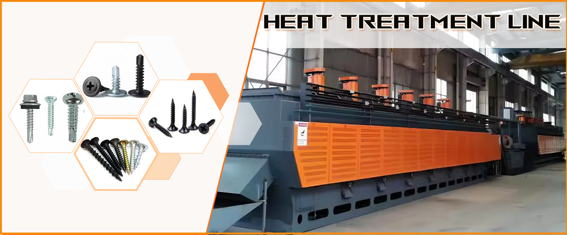 heat treament truss head self drilling screw